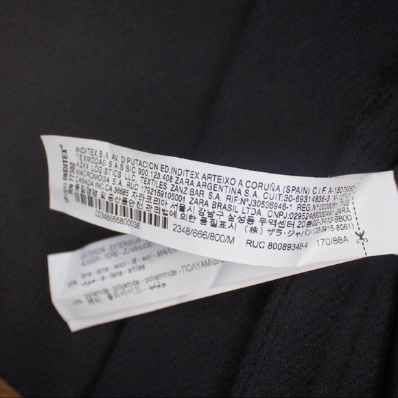 Zara Fur Lined Hooded Parka Jacket Coat NWT M - Picture 8 of 10